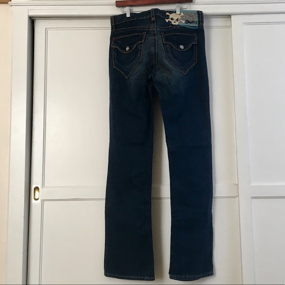  Man's Blue Tattoo Jeans  - Picture 5 of 7