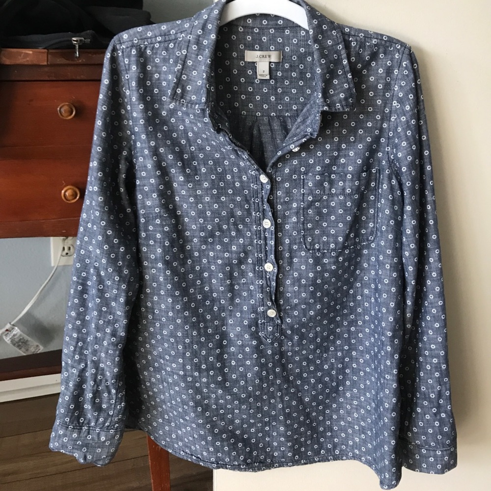 J Crew Jean shirt