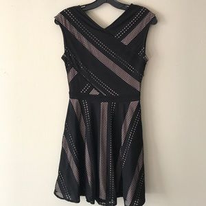 BCBG Black Lace Cocktail Dress