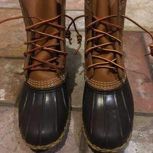 8" LL bean duck boot