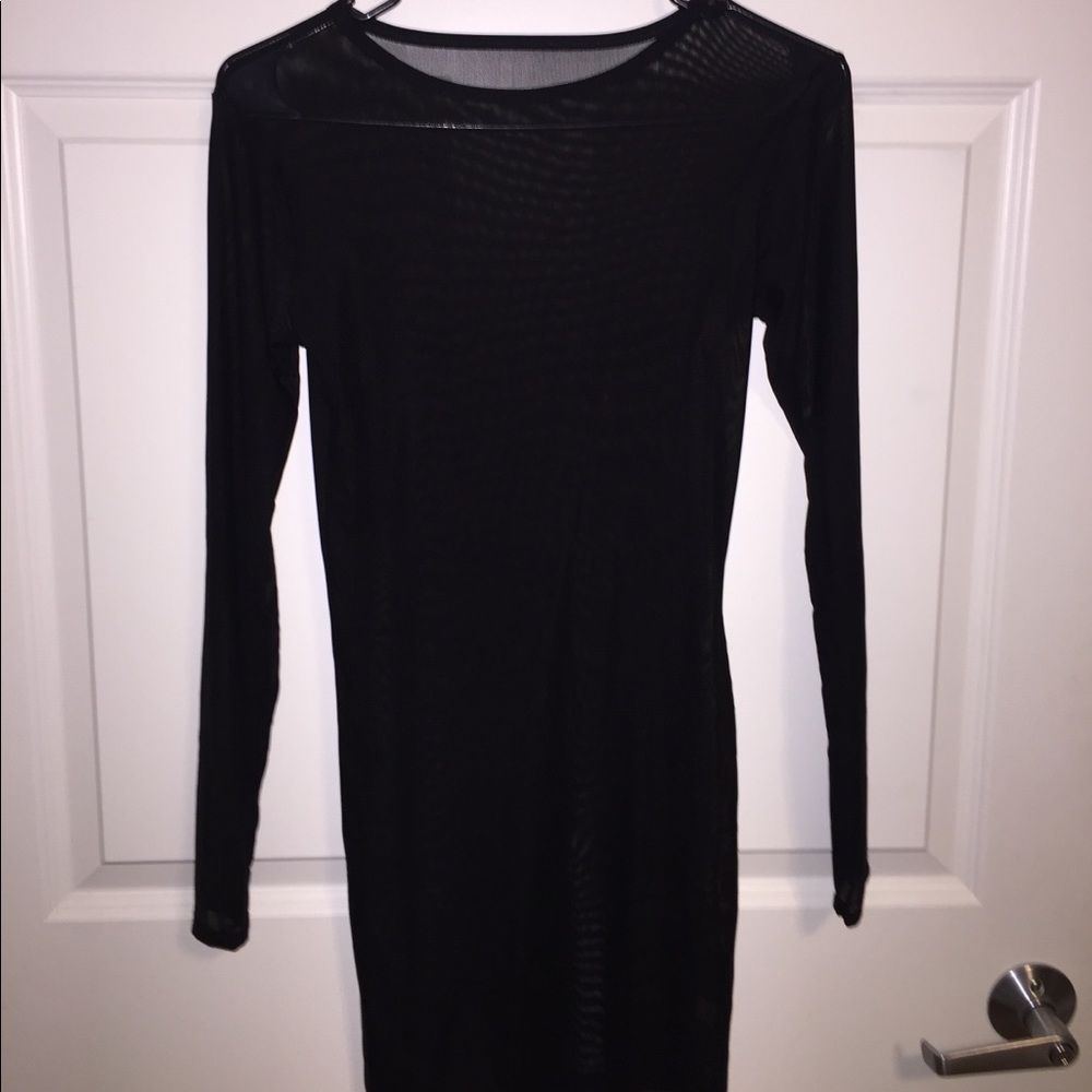 Black Two Piece Dress!