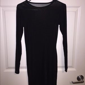 Black Two Piece Dress!