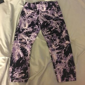 Tie Dye Calvin Klein Cropped Leggings