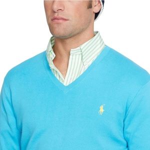 NWT- Polo Ralph Lauren V-Neck Sweater (XL)