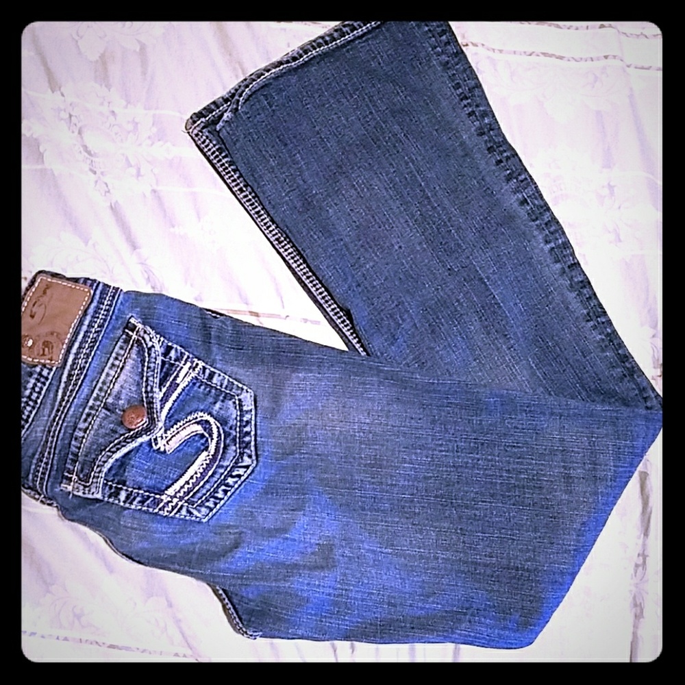 Silver suki jeans