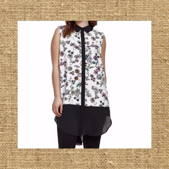 Melissa McCarthy Seven7 Tops - PLUS SIZE 2X Melissa McCarthy Seven7 Doodle Top