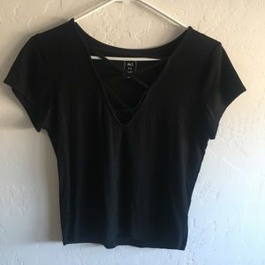 Black cute shirt!