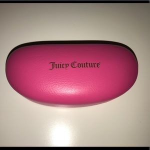 Juicy Couture Pink Sun Glass Case