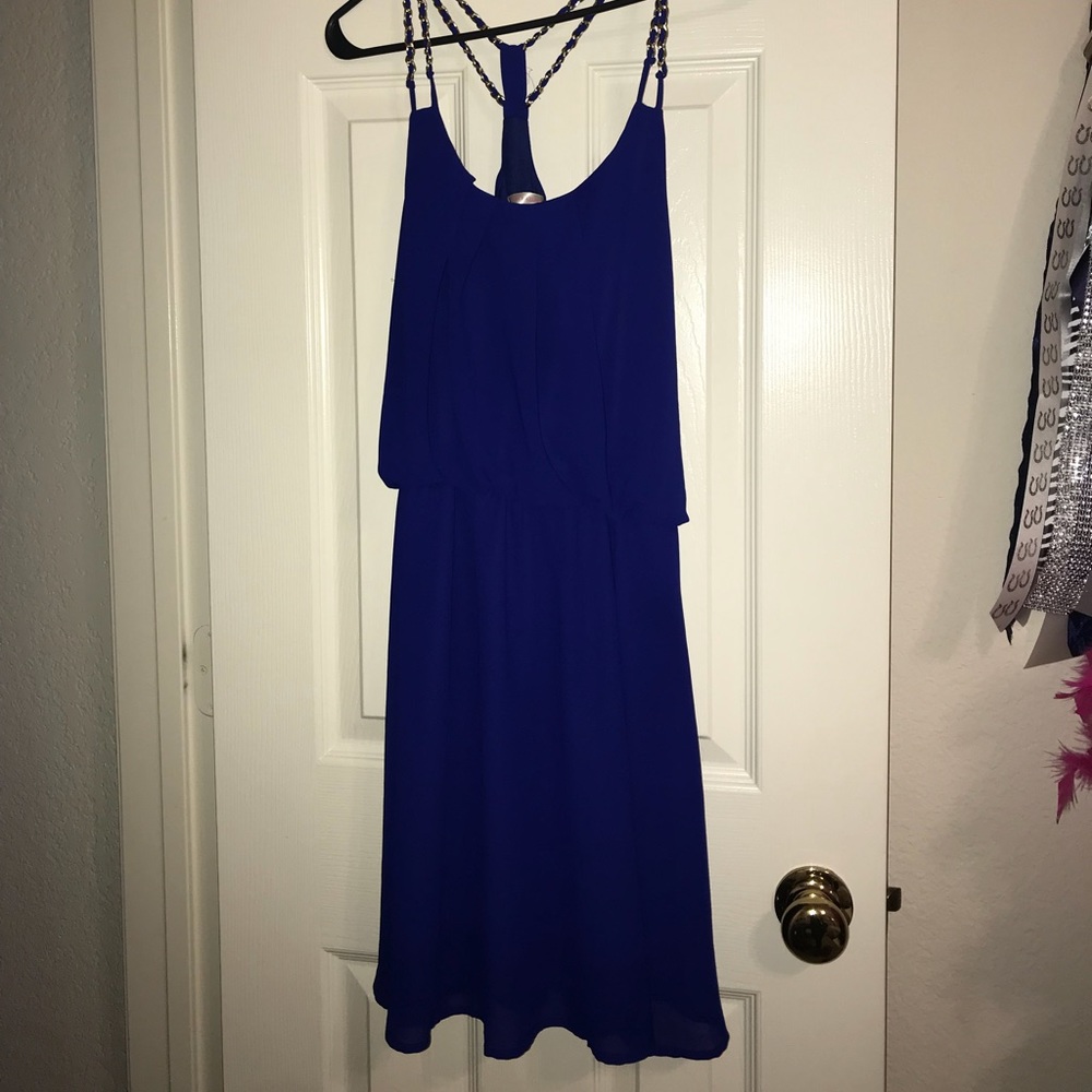 Royal Blue Dress