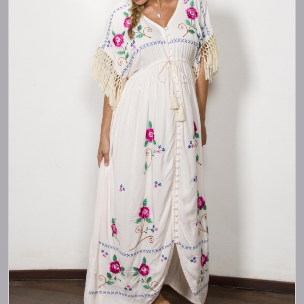 Fillyboo maternity/nursing boho dress