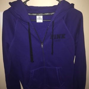 PINK brand zip hoodie
