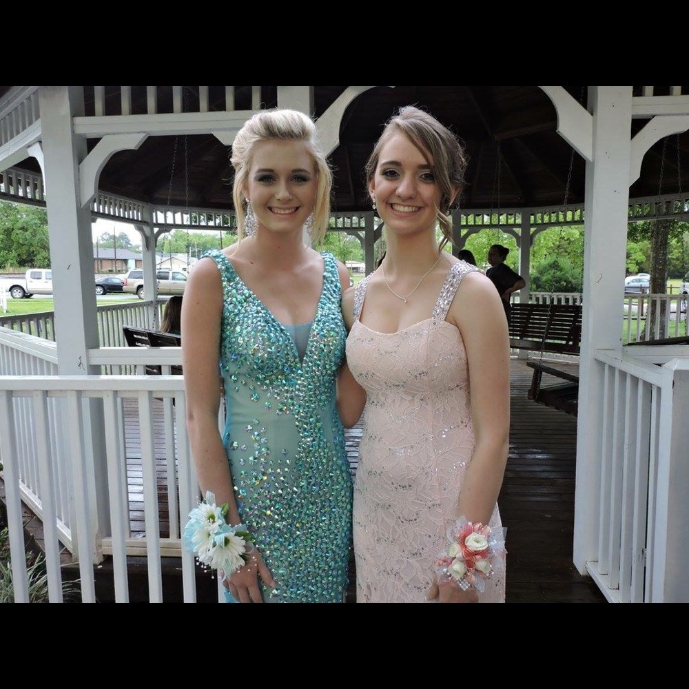 Angela & Alison prom dress!