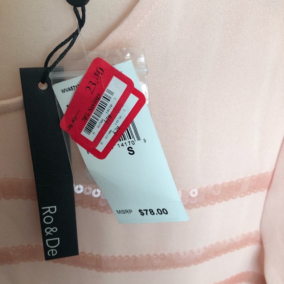 NWT 🔥Ro & De🔥blouse - Picture 5 of 7