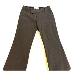 Grey woman's trousers.