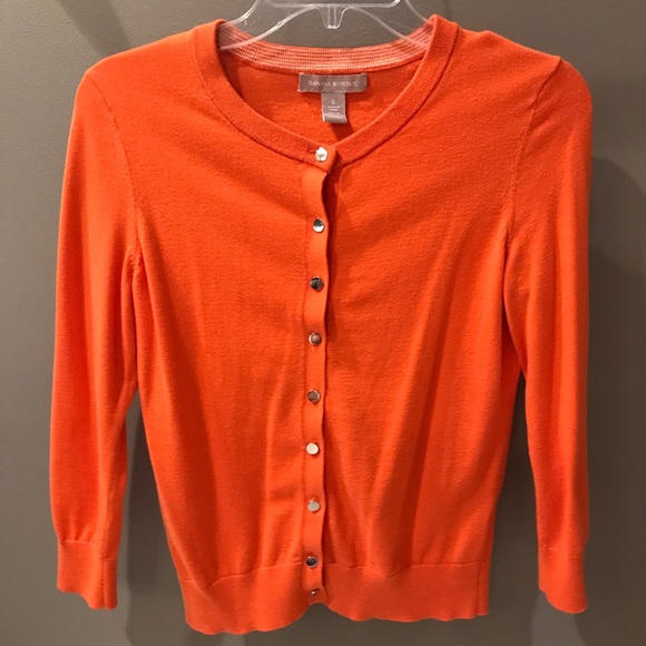 Orange Cardigan - Picture 3 of 3