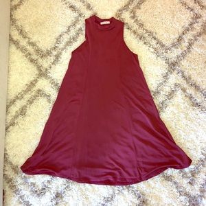 Swing mock neck dress