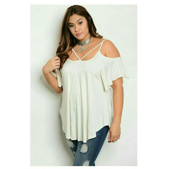 Tops - SOLD OUT Plus size strap details