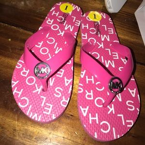 Michael Kors flip flops
