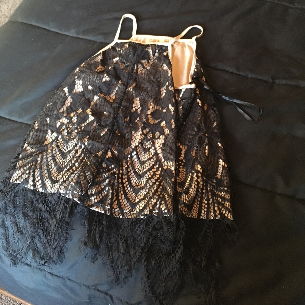 Dressy lacy crop top