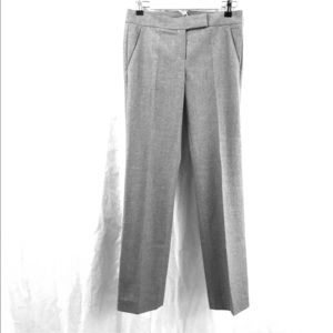 Theory Tamara Wool Blend Gray Dress Pants