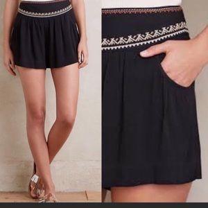 Anthropologie Elevenses Skirty Shorts Sz 12