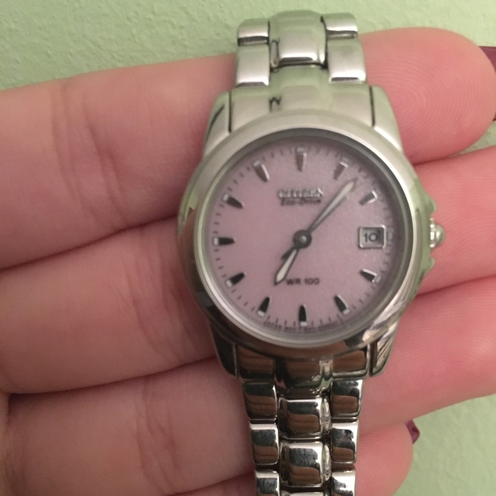 Citizen women's stainless steel eco drive watch