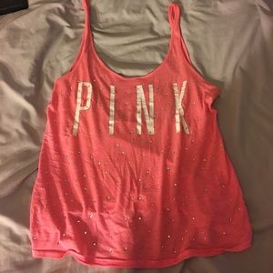 PINK Studded Tank
