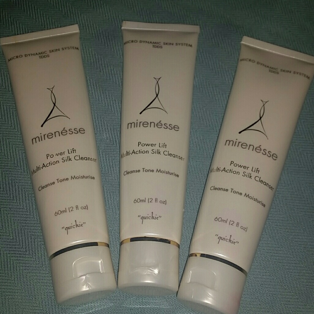 MIRENESSE Power Lift Multi Action Silk Cleanser x3