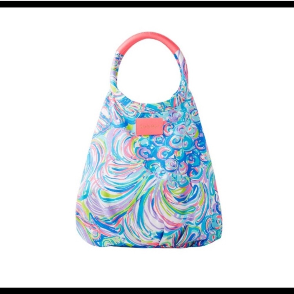 Lilly Pulitzer Bohemian beach tote guilty pleasure