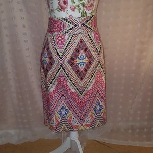Antonio Melani Patterned Pencil Skirt Antonio Melani Patterned Pencil Skirt