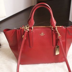 Coach Crossby Carryall in Leather