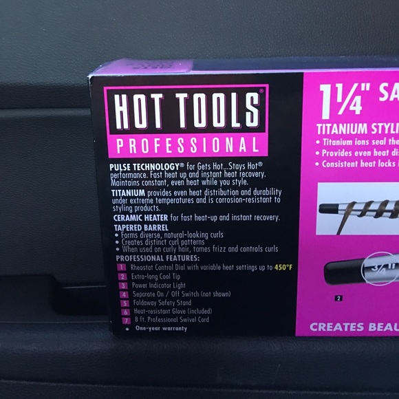 Hot Tools Professional 1 1/4” tapered curling iron main image 8