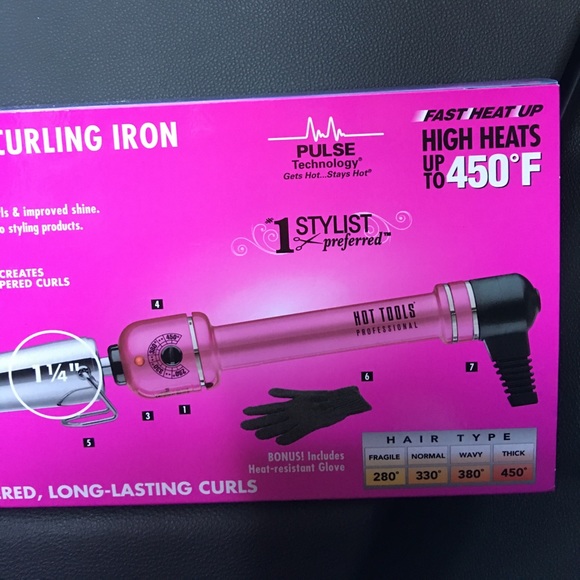 Hot Tools Professional 1 1/4” tapered curling iron main image 5