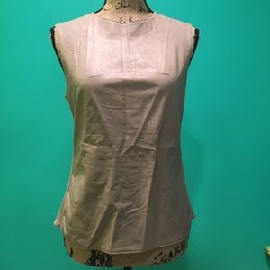 Leather tank shirt