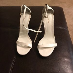 White with Gold/ Silver Studs on back