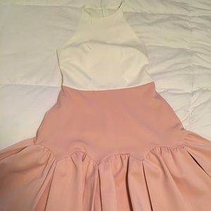 Three Floor Swoon Scallop Dress