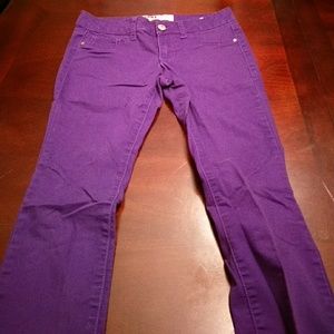 Low-rise skinny jeans sz 3 regular
