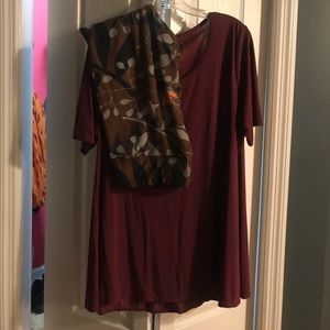 XL Perfect T & TC leggings outfit