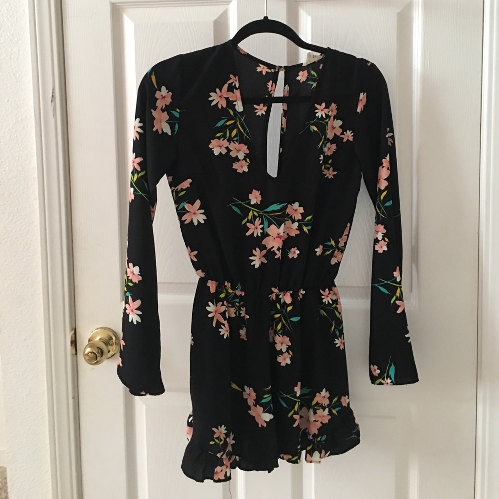 Urban Outfitters Pins And Needles Floral Romper