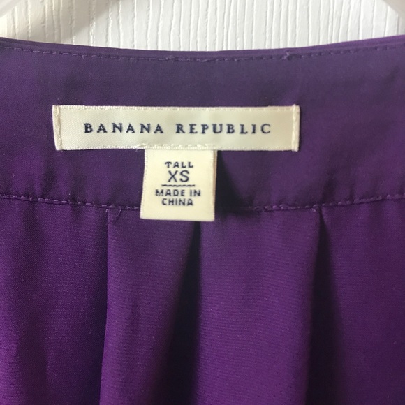 Plum Banana Republic blouse - Picture 2 of 3