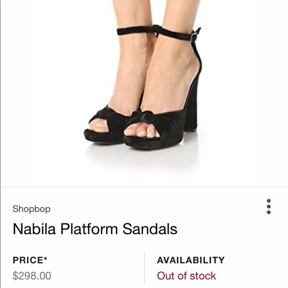 $295 Joie VELVET high heel black sandals 8 8.5 - Picture 1 of 6