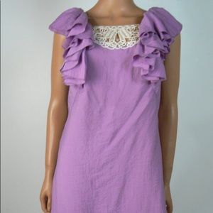 BCBG Max Azria Pale Viola Dress Women's XS