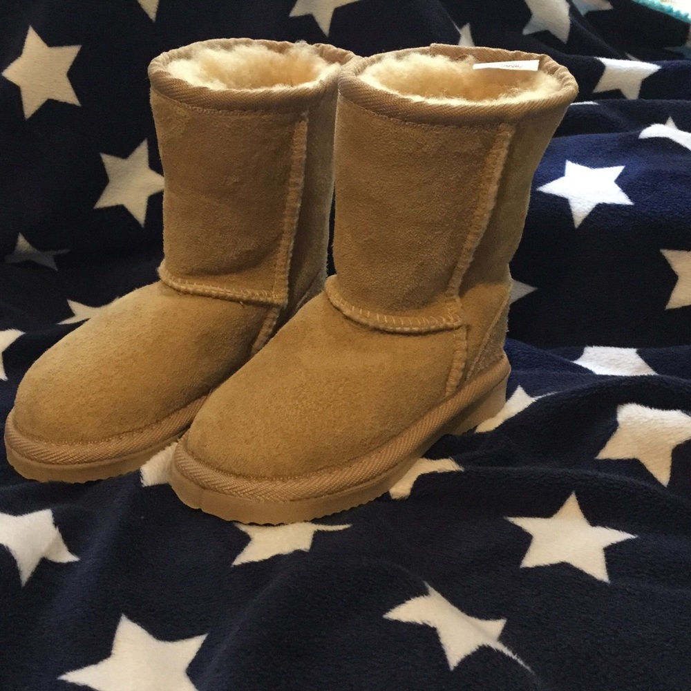 Toddler Fur Lined Suede Boots