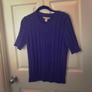 Purple Banana Republic sweater