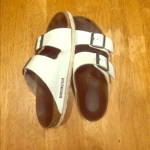 Leather Arizona Birkenstocks size 37
