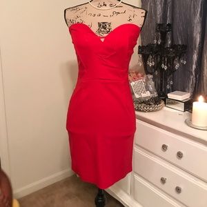 Red party going out dress NWOT