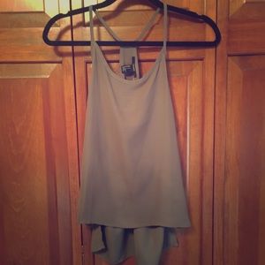 Flowy racerback tank