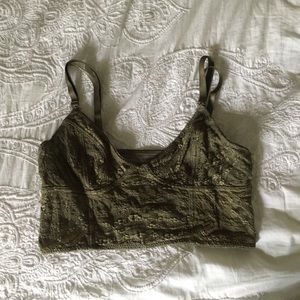 FREE PEOPLE LACE BRALETTE