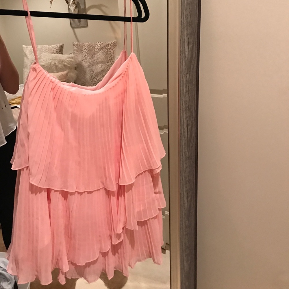 One shoulder dress