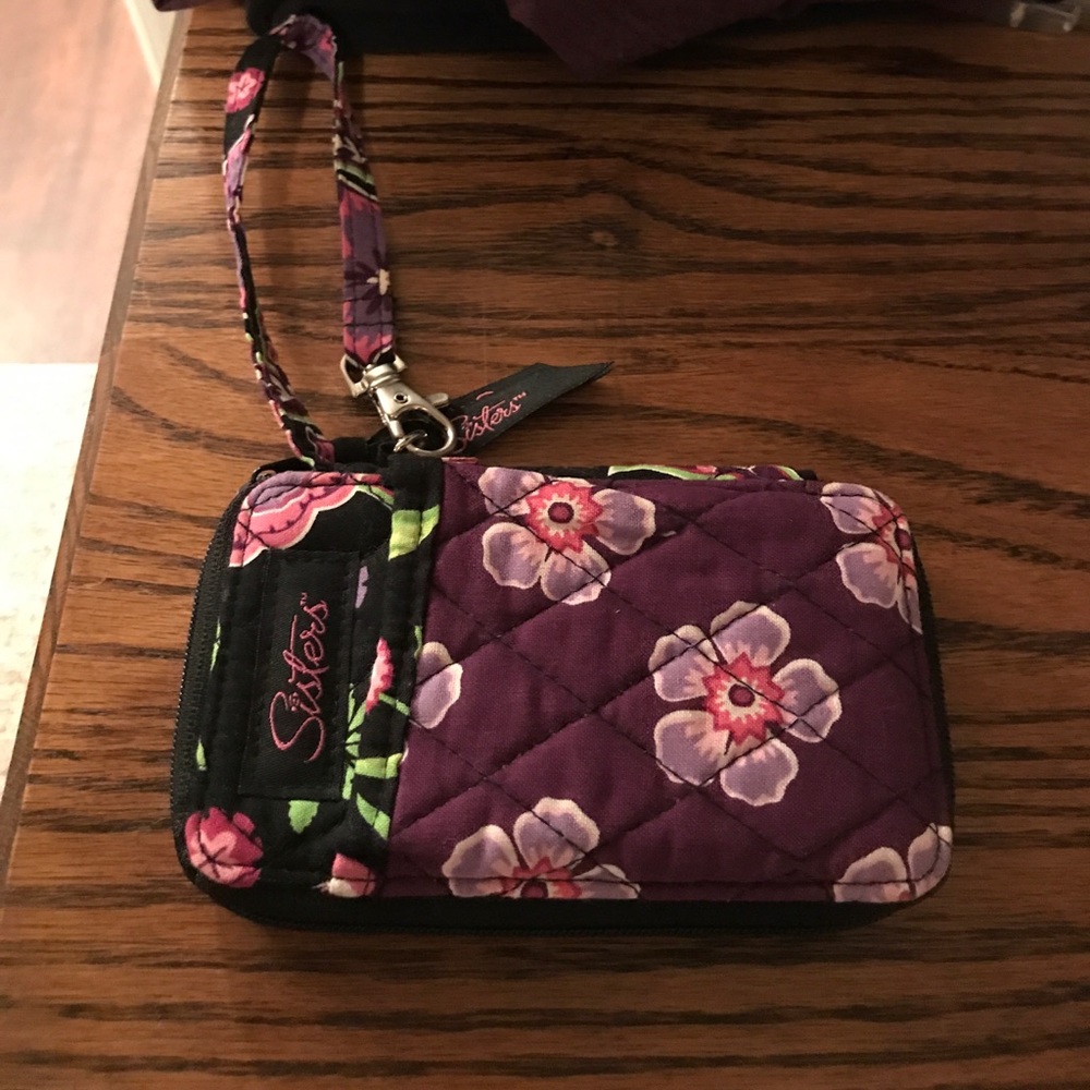 Longaberger sisters wallet/wristlet